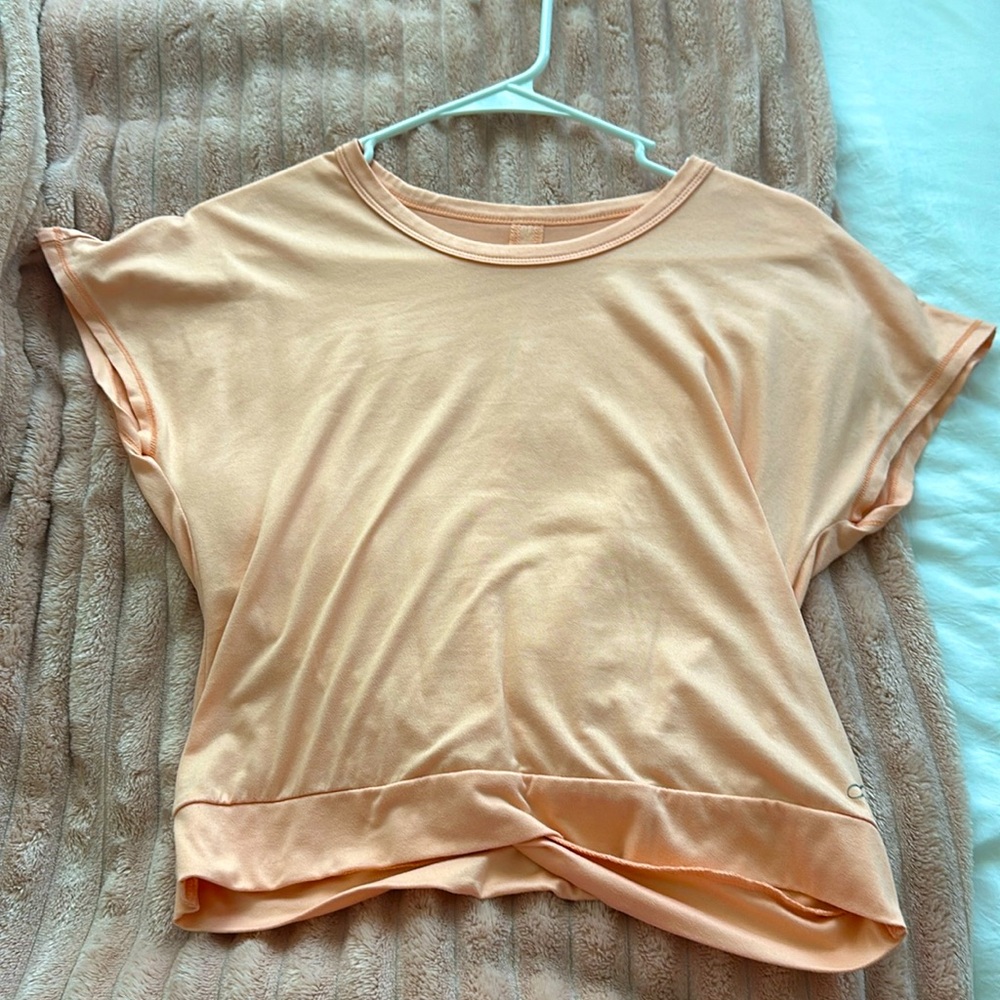 Orange tank top